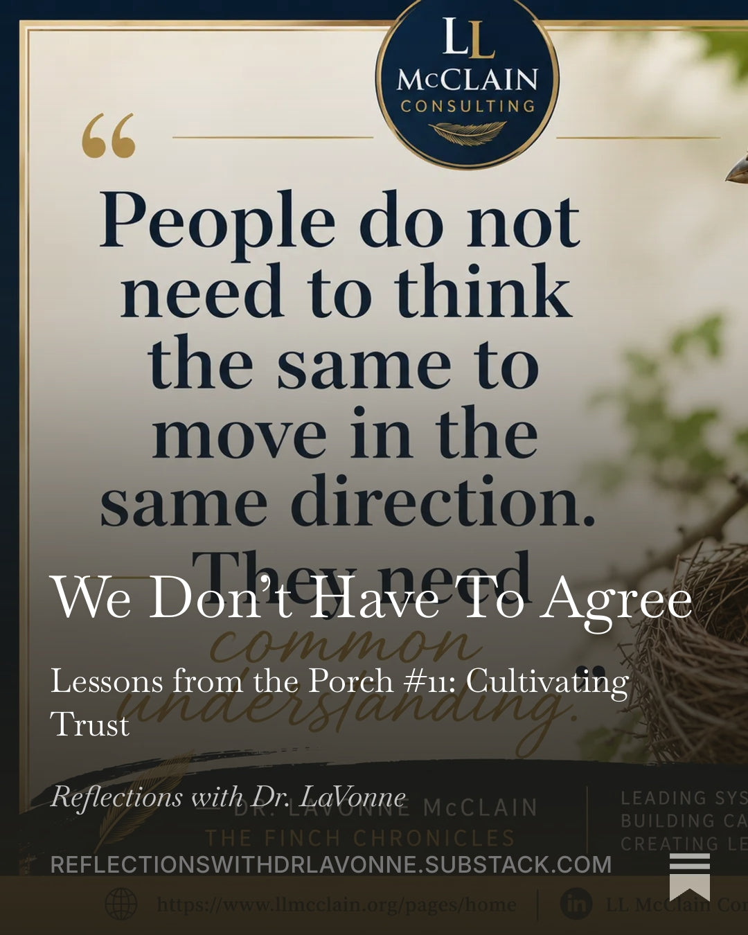We Don’t Have To Agree