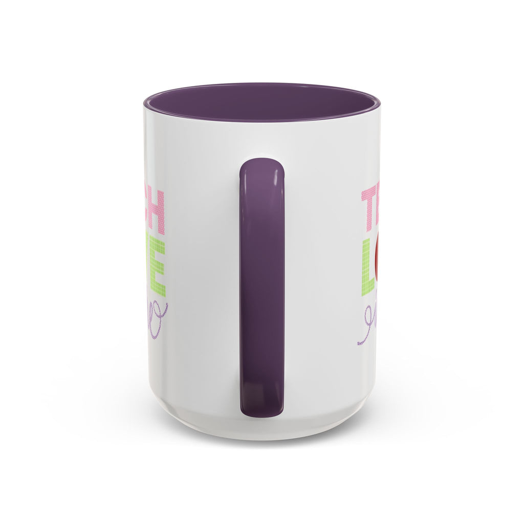 Teach Love Inspire Accent Coffee Mug