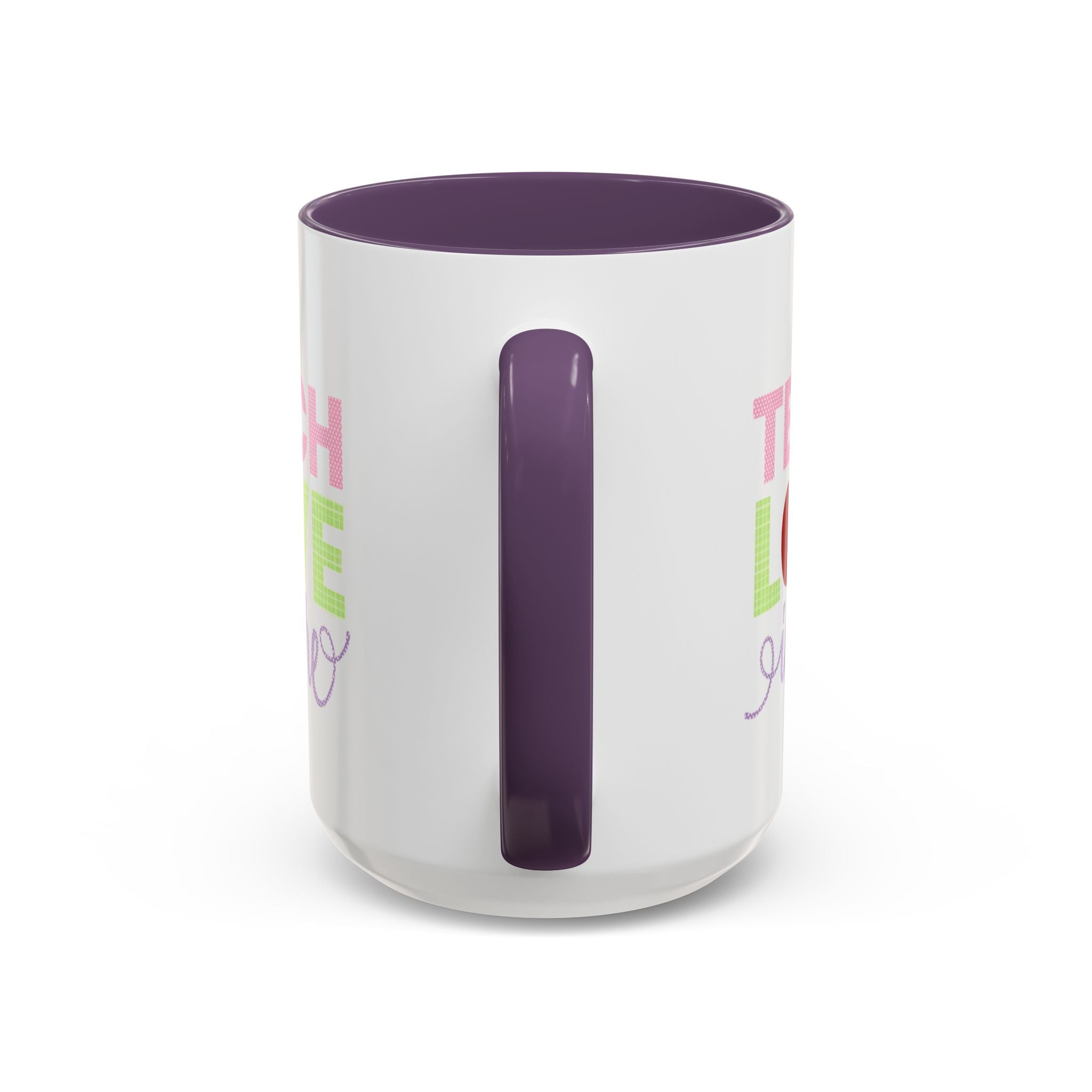 Teach Love Inspire Accent Coffee Mug