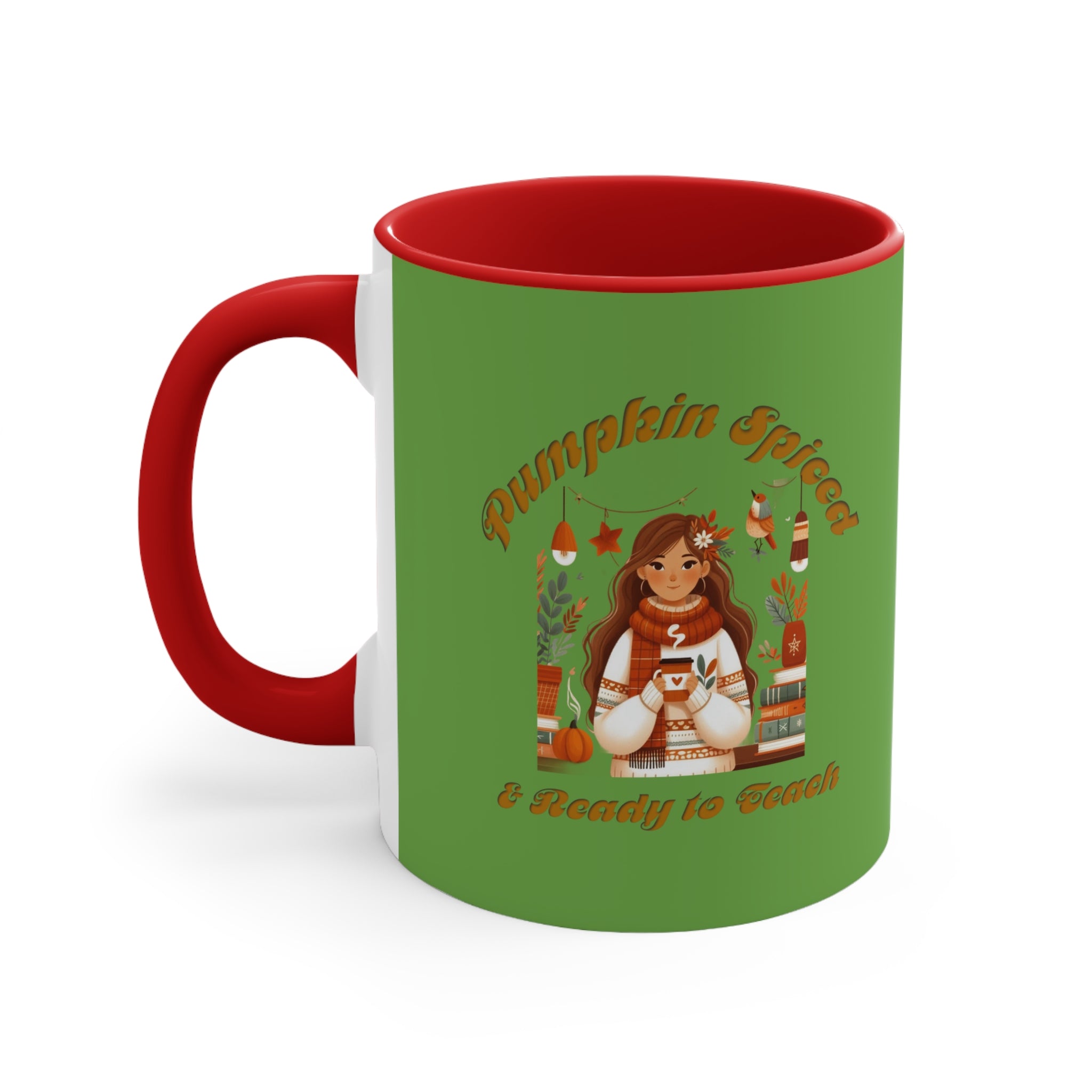 Pumpkin Spiced 3 11oz Accent Mug
