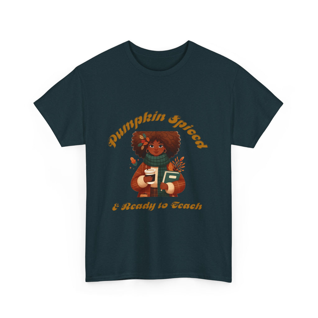 Pumpkin Spiced 5 Unisex Heavy Cotton Tee