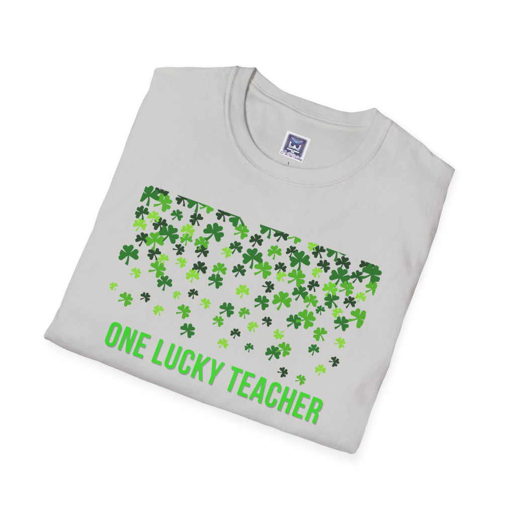One Lucky Teacher Unisex Softstyle T-Shirt