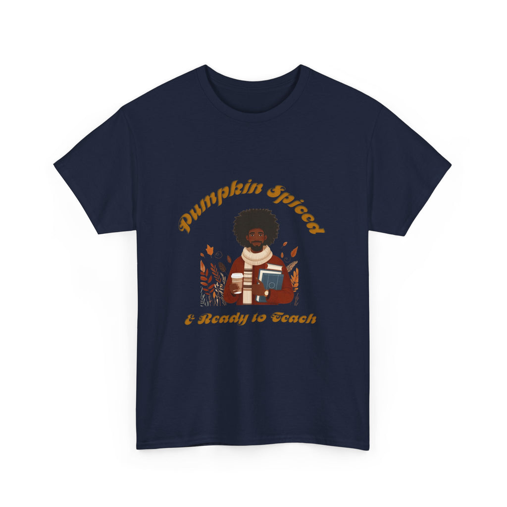 Pumpkin Spiced 4 Unisex Heavy Cotton Tee