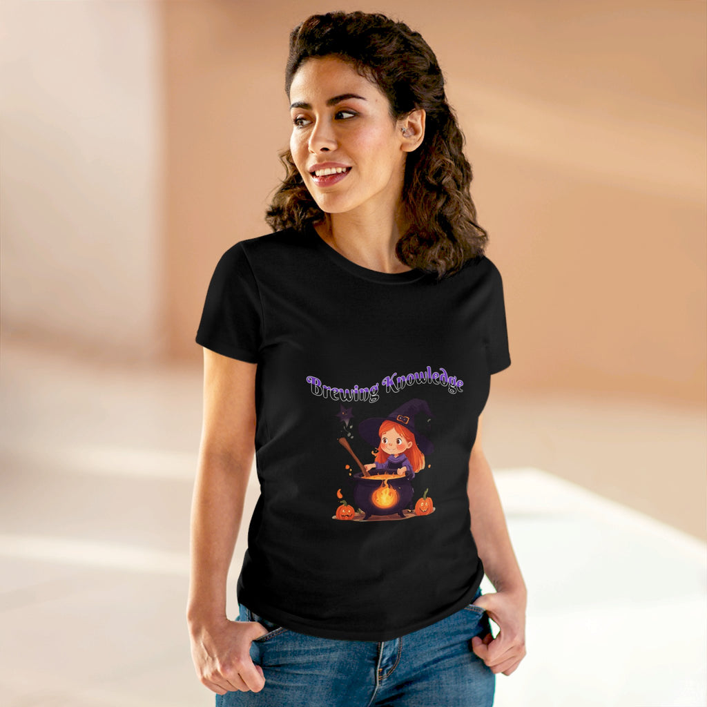 Brewing Knowledge 2 Women's Midweight Cotton Tee