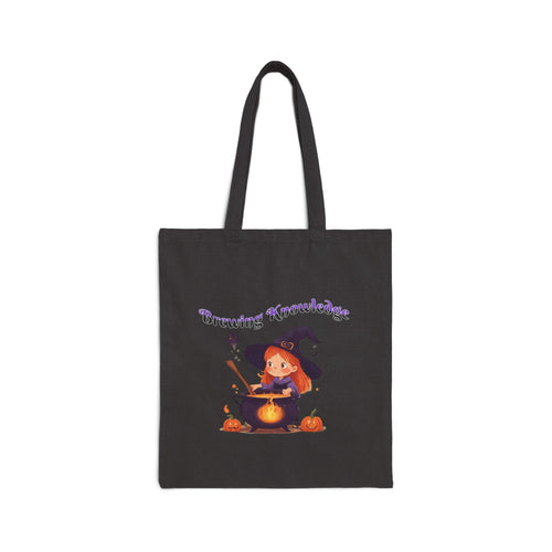 Brewing Knowledge 2 Cotton Canvas Tote Bag