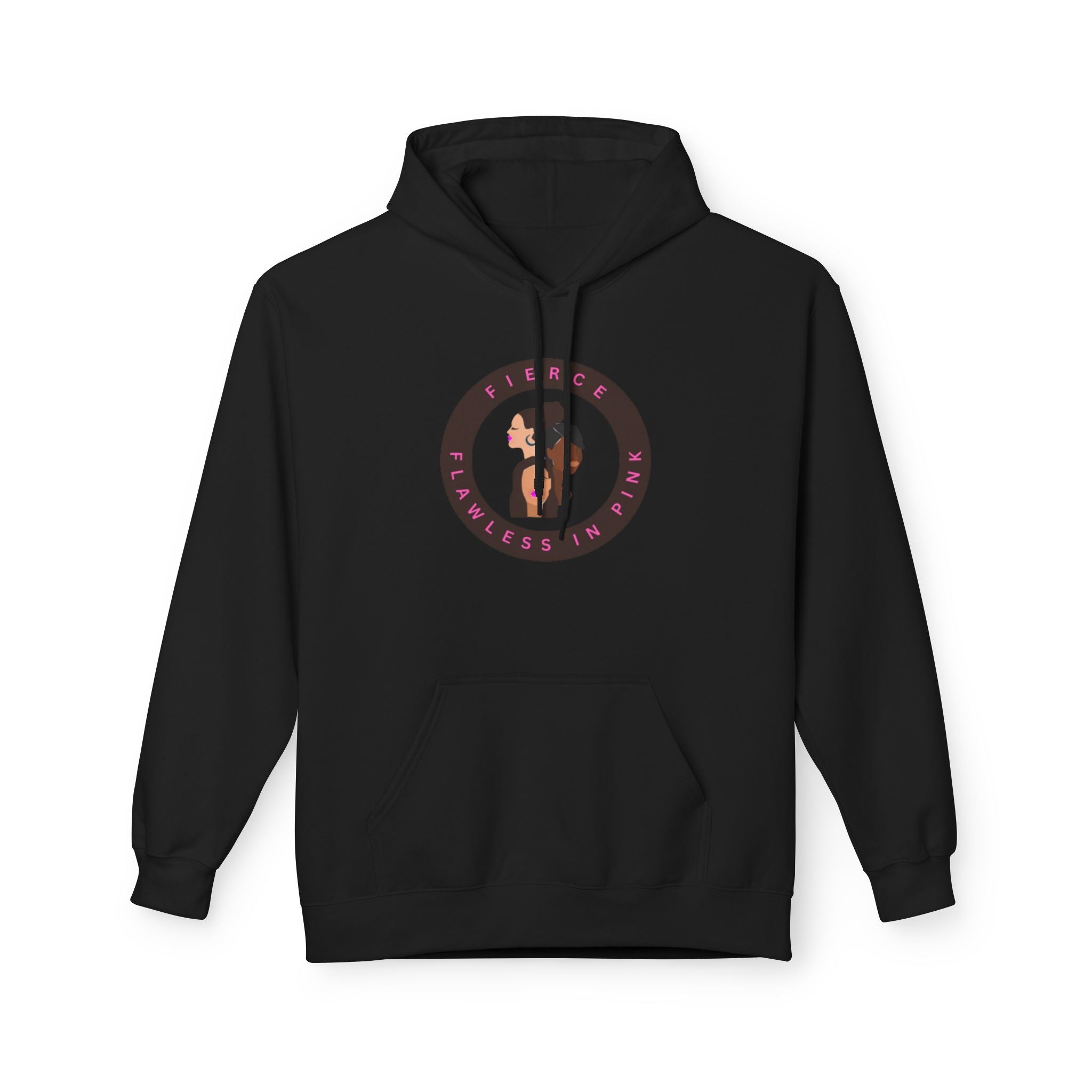 MVC Goes Pink: Fierce and Flawlwss in Pink Fleece Hoodie