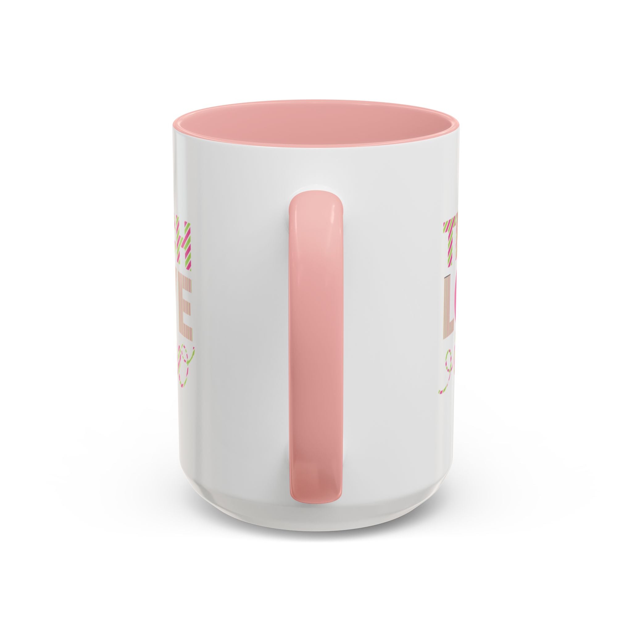 Teach Love Inspire Accent Coffee Mug