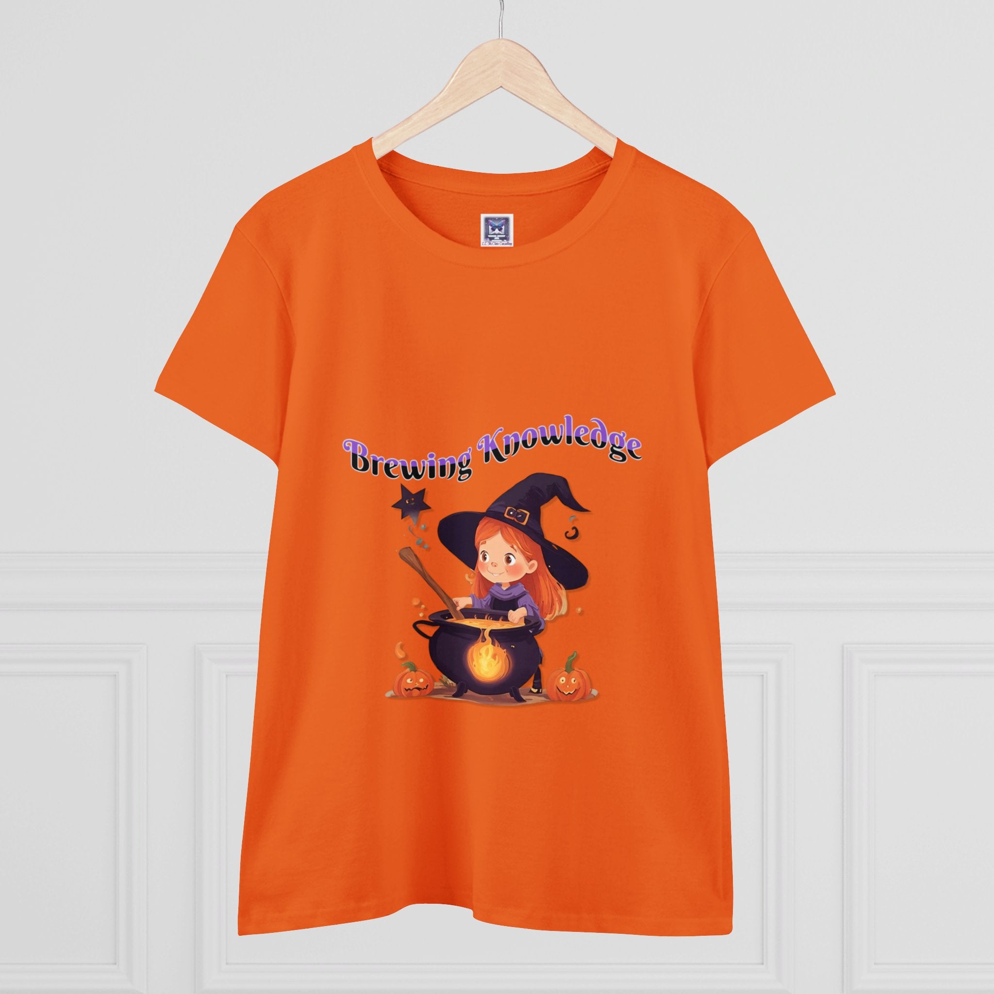 Brewing Knowledge 2 Women's Midweight Cotton Tee