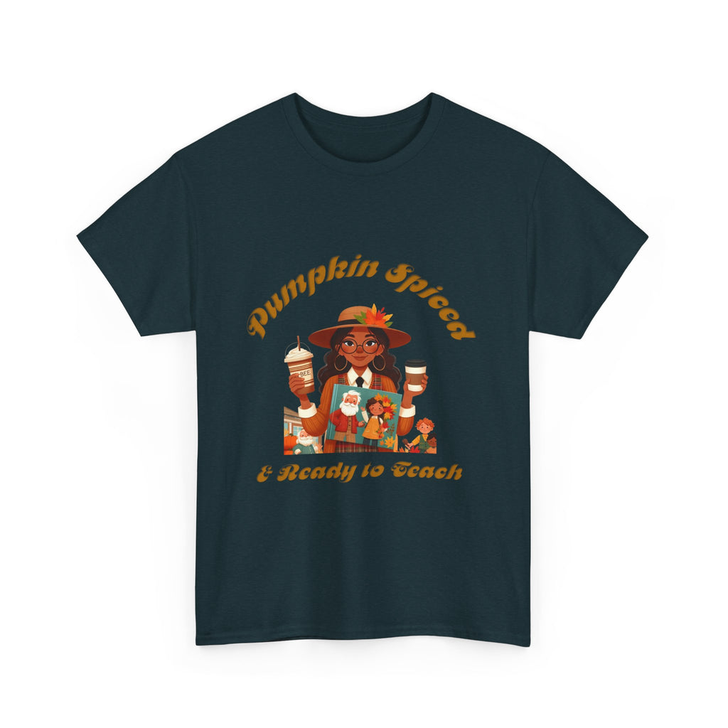 Pumpkin Spiced 2 Unisex Heavy Cotton Tee