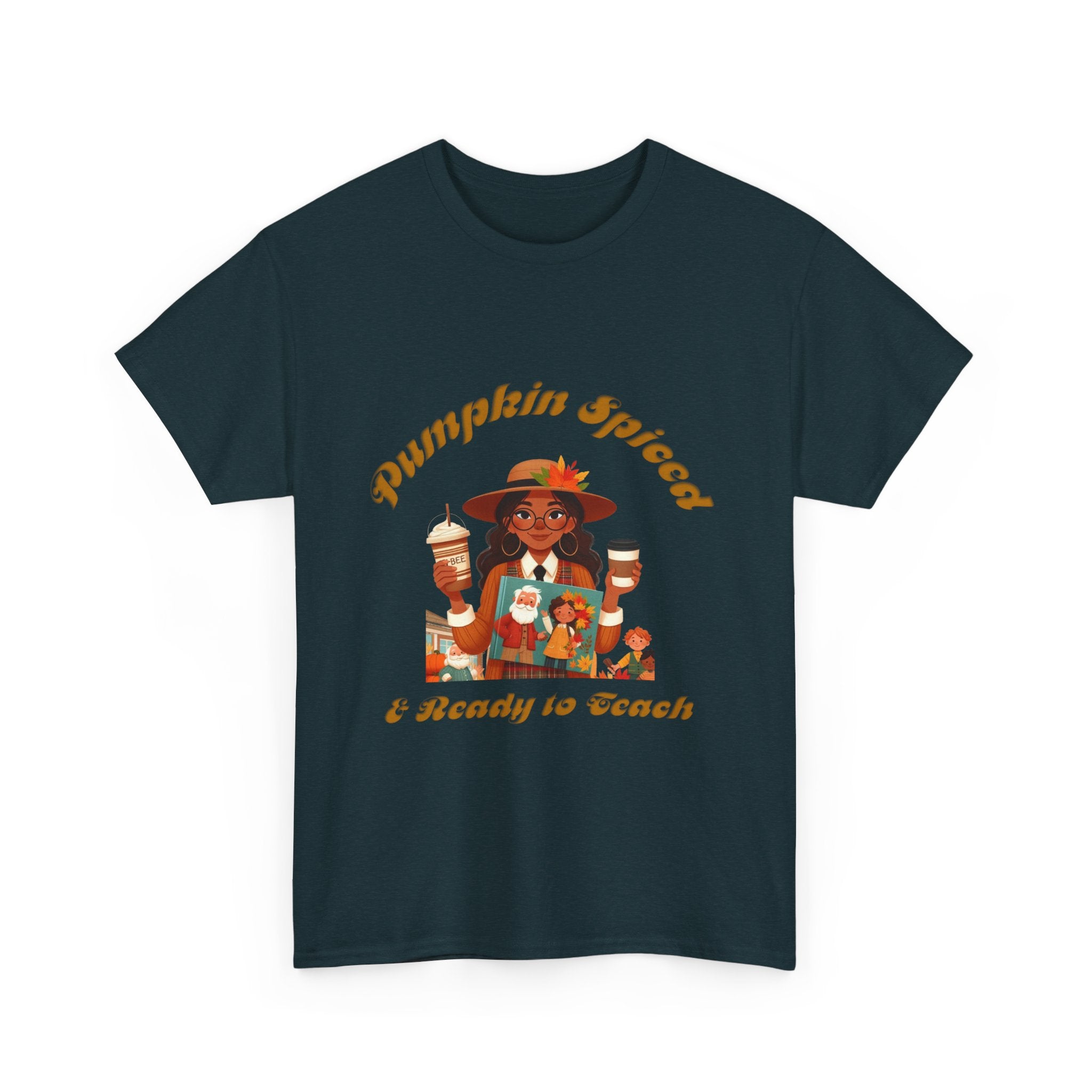 Pumpkin Spiced 2 Unisex Heavy Cotton Tee