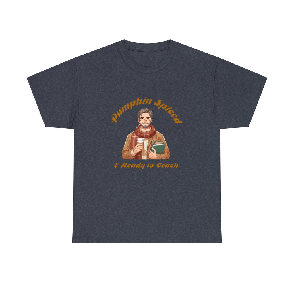 Pumpkin Spiced 7 Unisex Heavy Cotton Tee