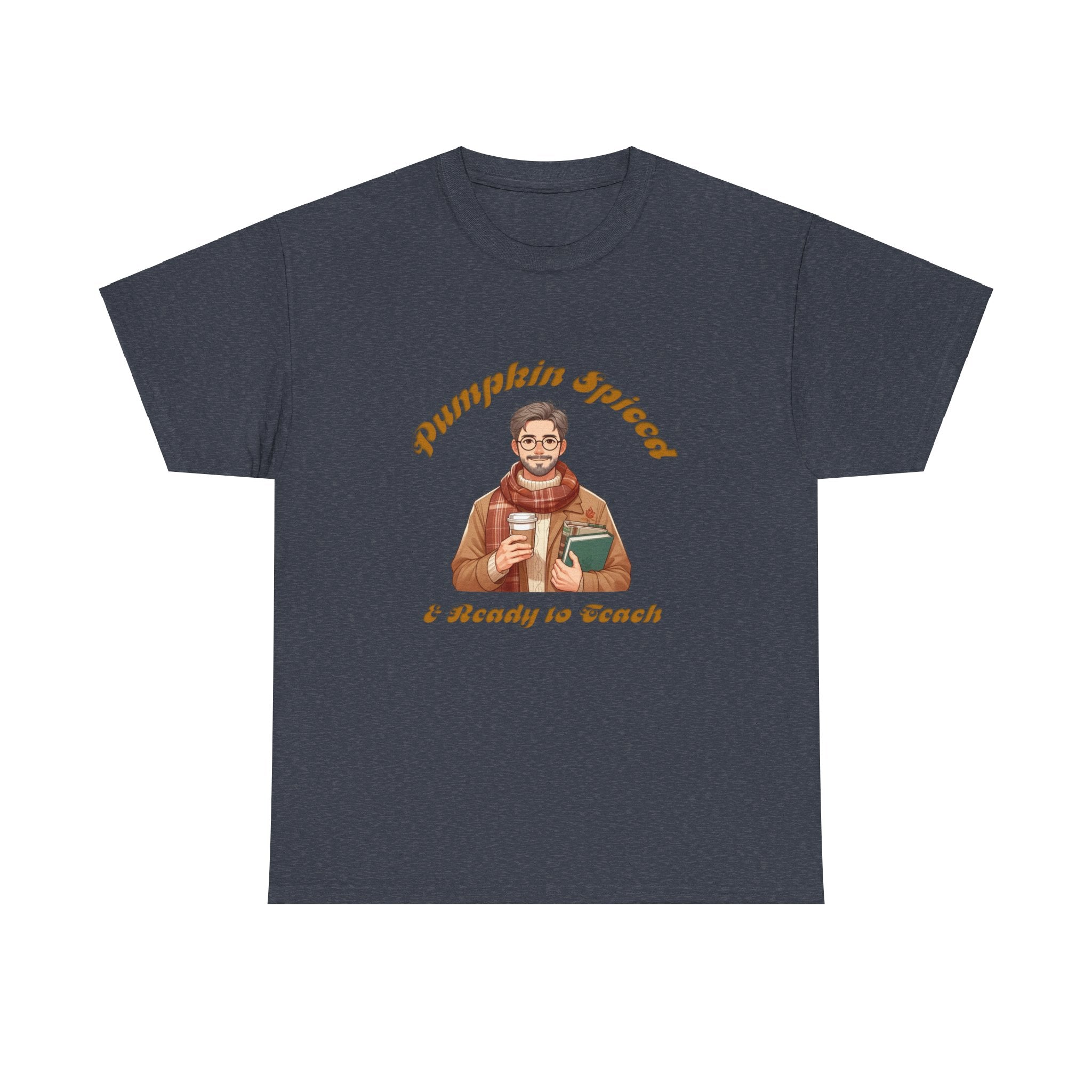 Pumpkin Spiced 7 Unisex Heavy Cotton Tee