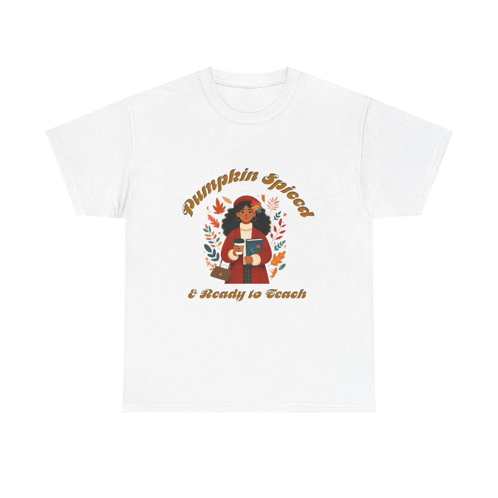 Pumpkin Spiced 1 Unisex Heavy Cotton Tee