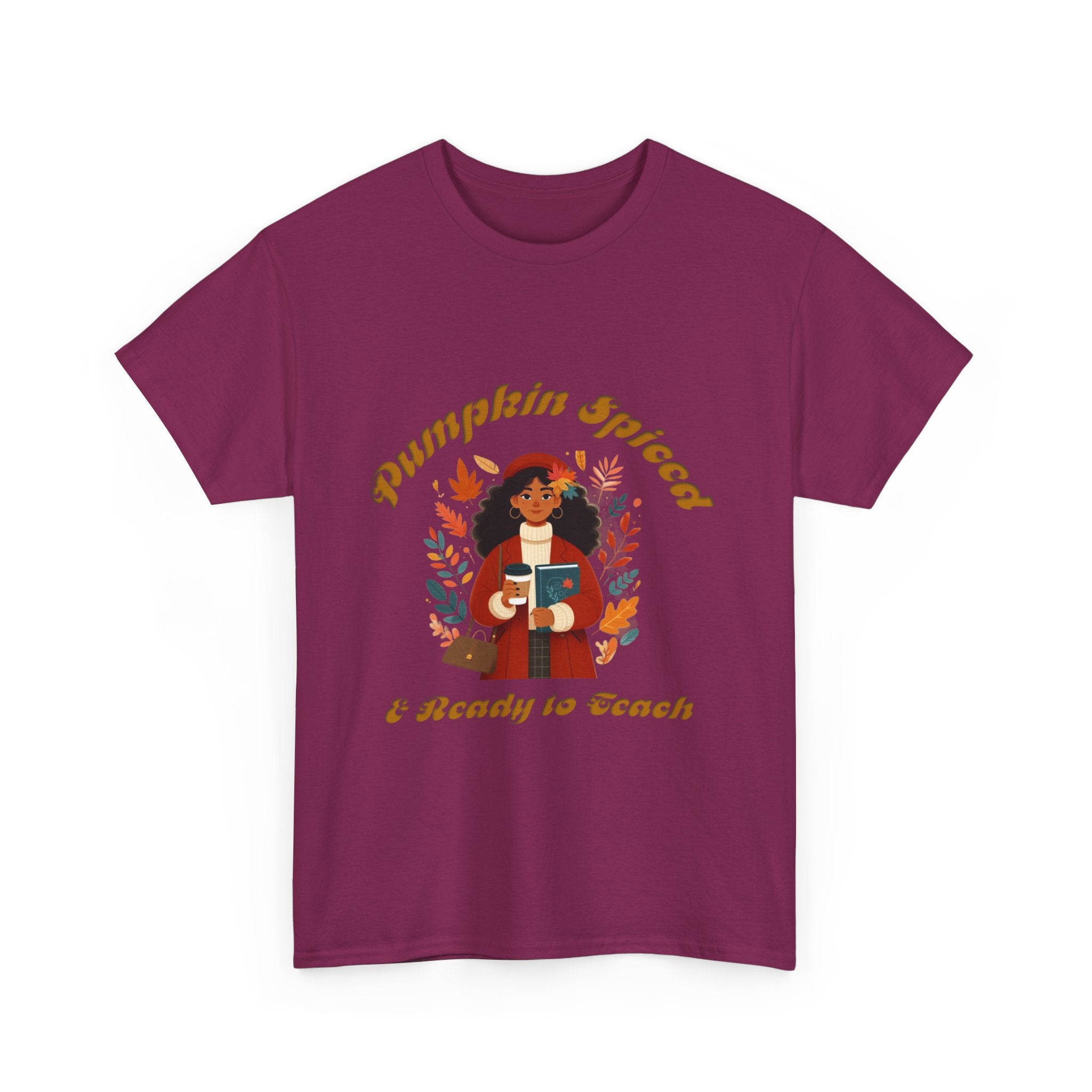 Pumpkin Spiced 1 Unisex Heavy Cotton Tee