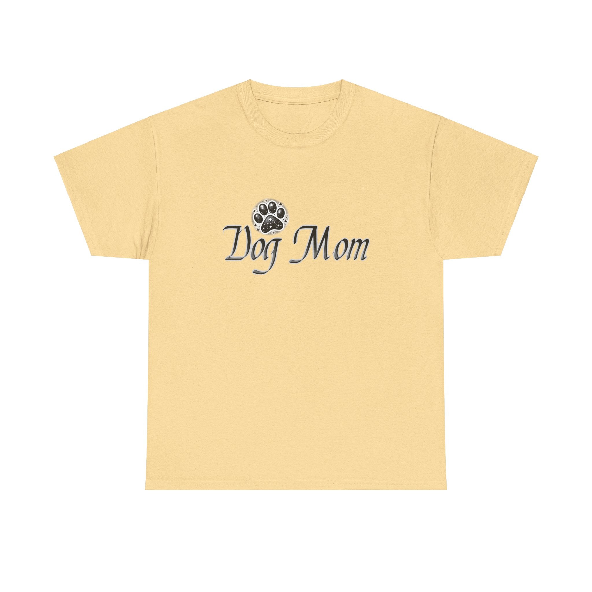 Dog Mom B/W Unisex Heavy Cotton Tee