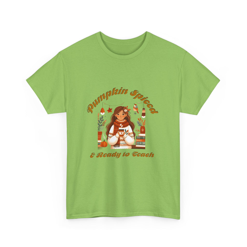 Pumpkin Spiced 3 Unisex Heavy Cotton Tee