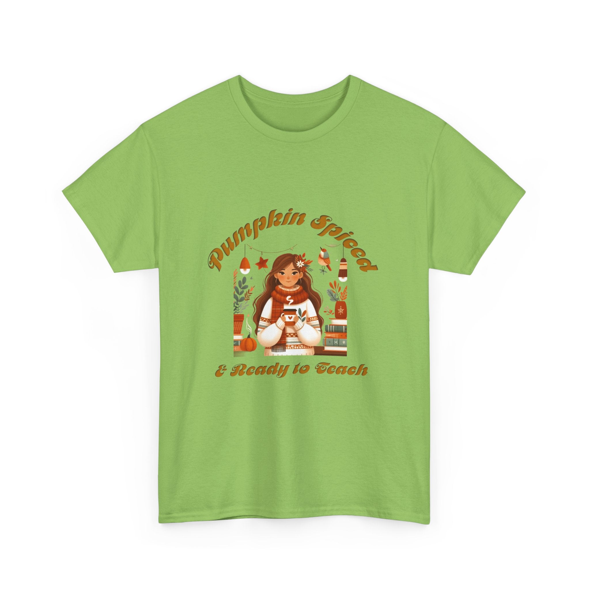 Pumpkin Spiced 3 Unisex Heavy Cotton Tee