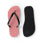 Flip Flops Flowery Red