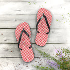 Flip Flops Flowery Red