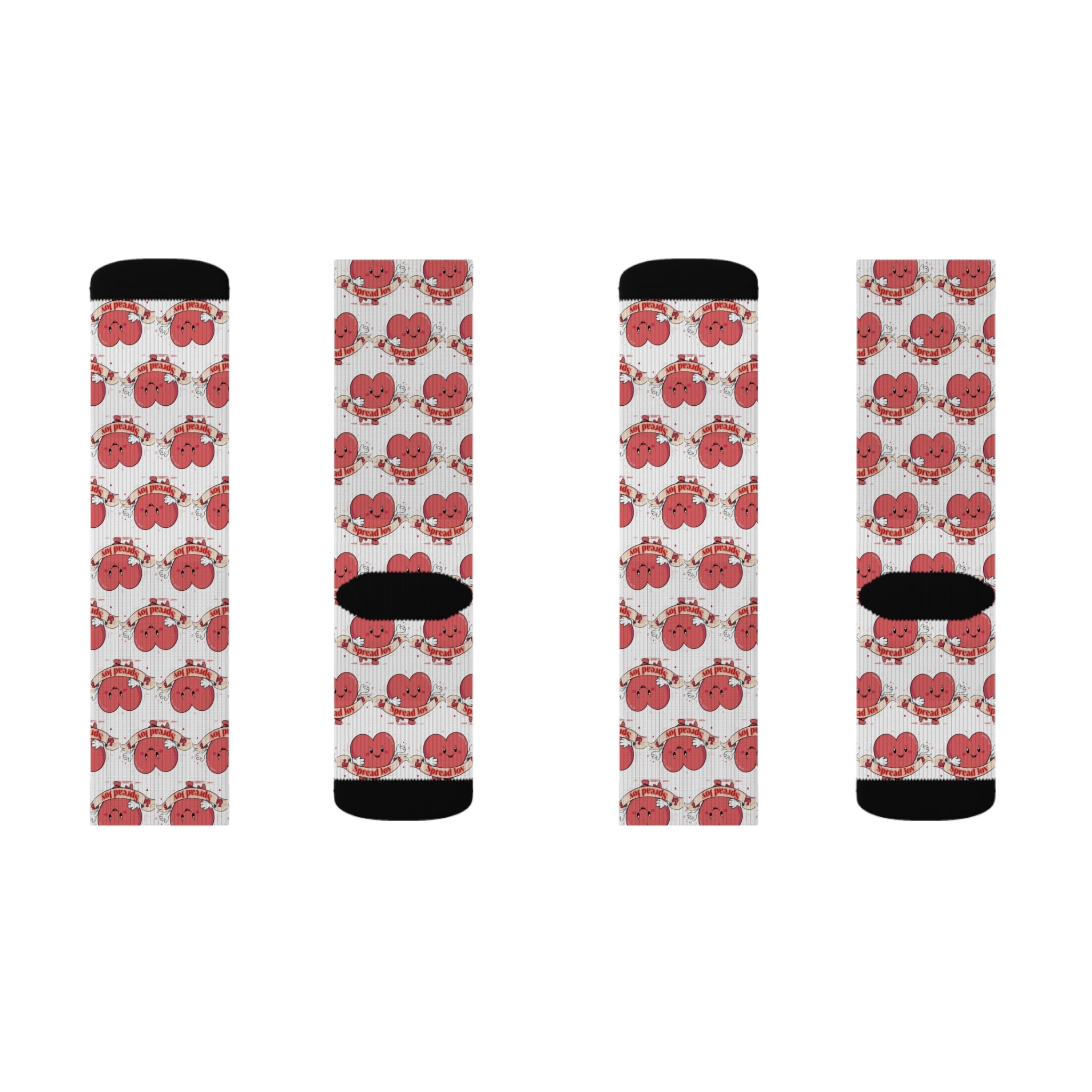 Spread Joy Valentine's Socks