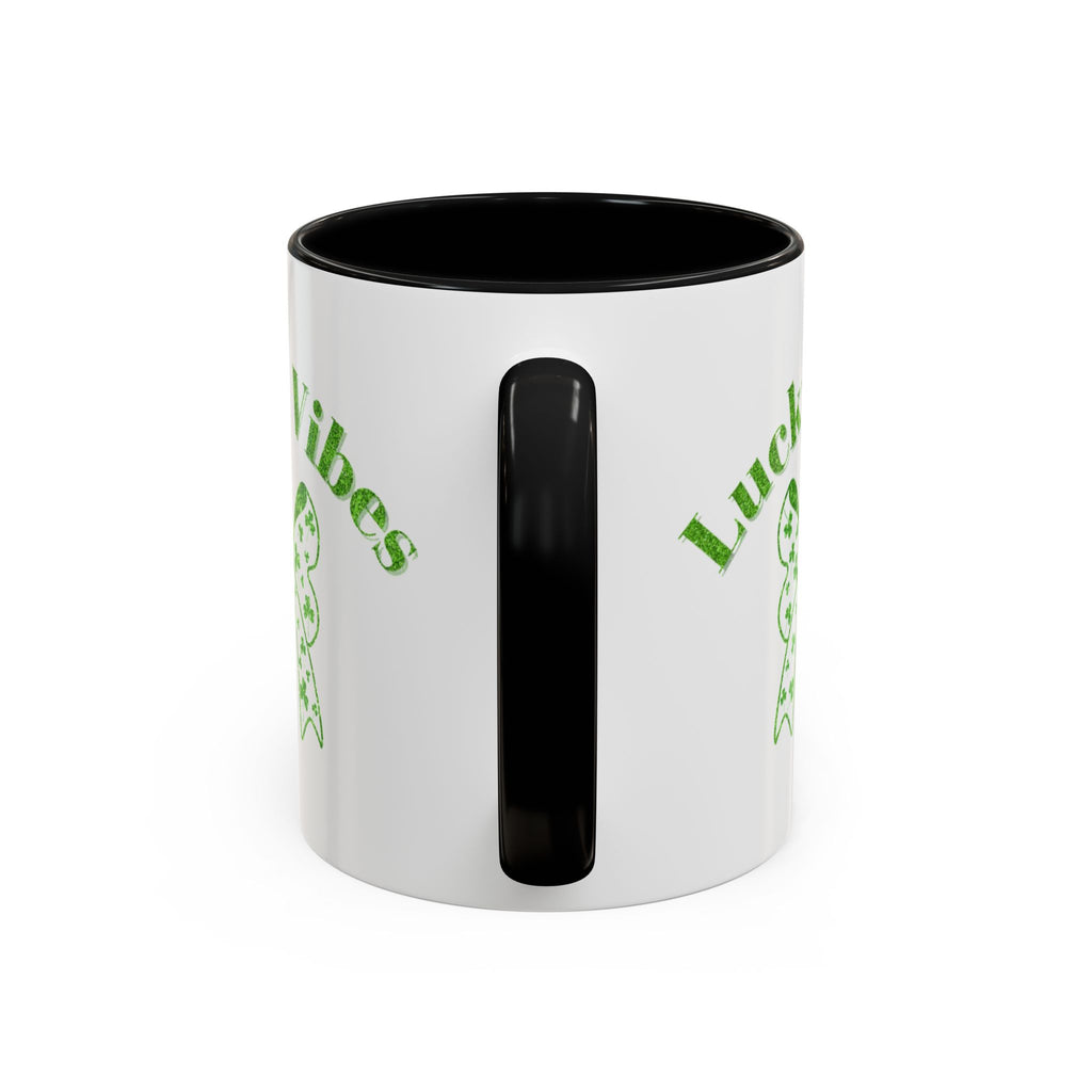 Lucky Vibes Accent Coffee Mug