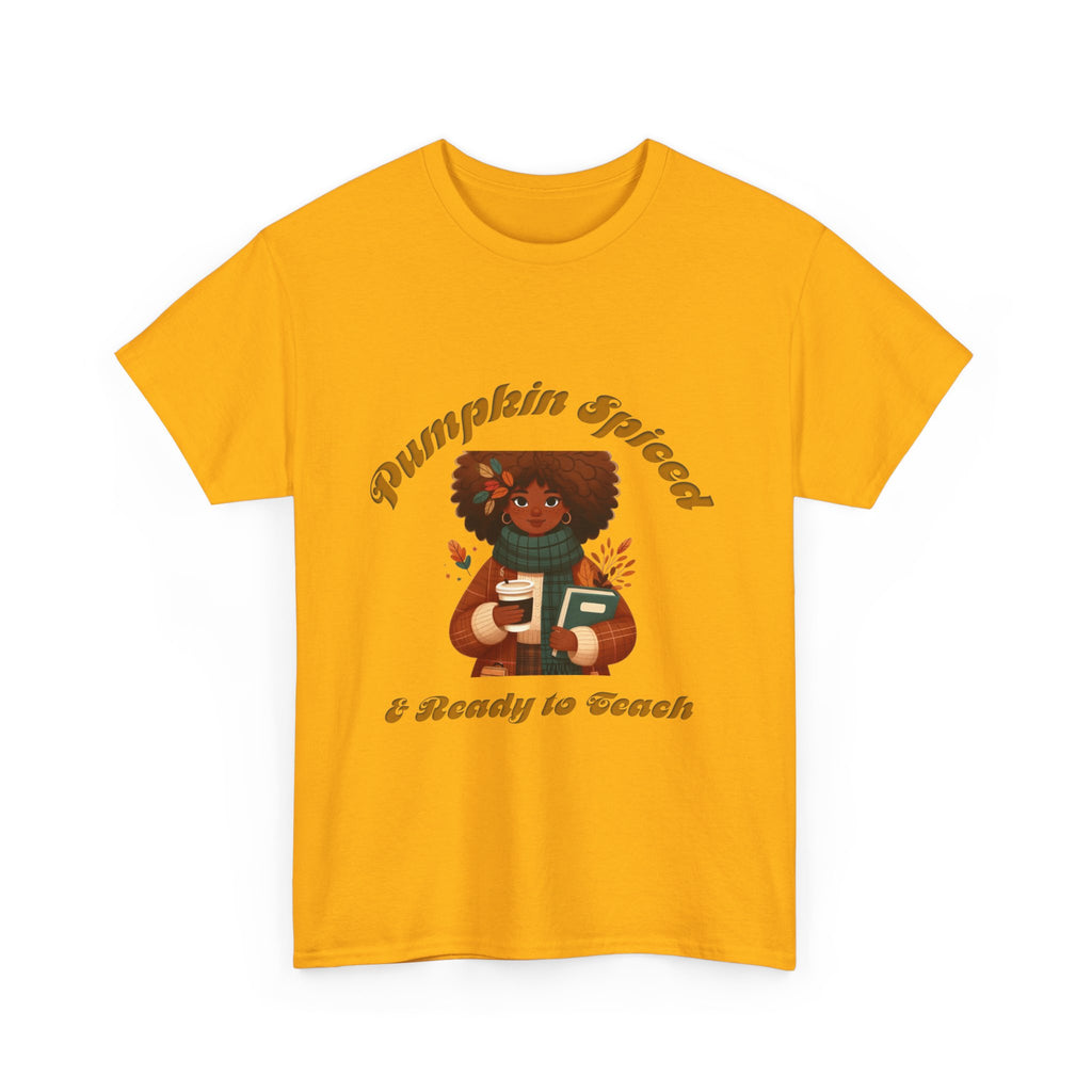 Pumpkin Spiced 5 Unisex Heavy Cotton Tee
