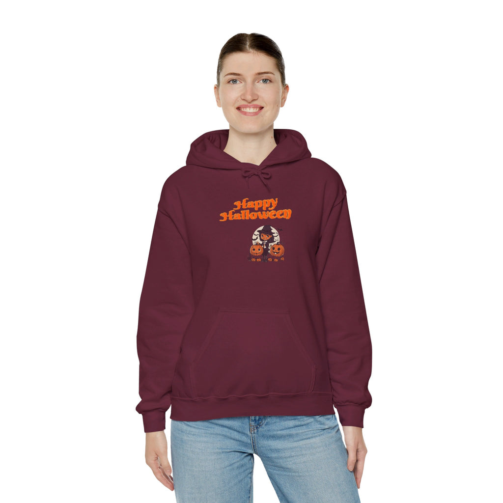 Happy Halloween 3 Heavy Blend™ Hooded Sweatshirt