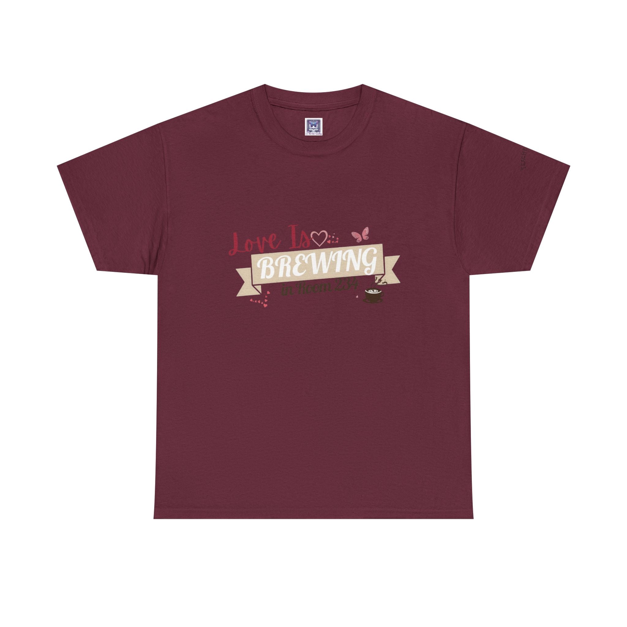 [NEW] Love is Brewing in Room ... Customizable Tee