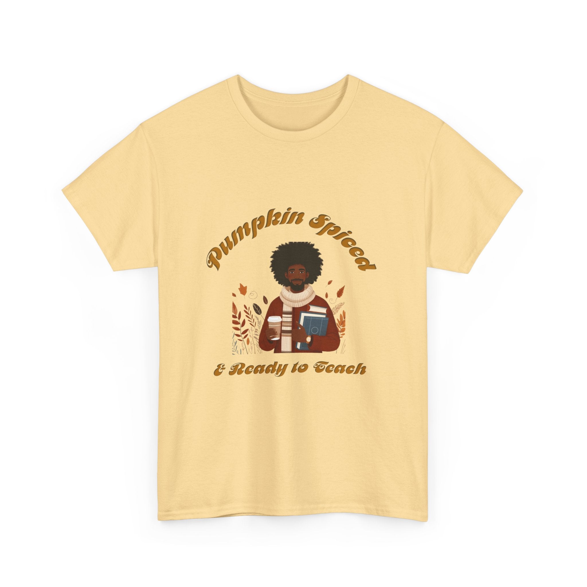 Pumpkin Spiced 4 Unisex Heavy Cotton Tee