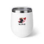 King of Hearts Valentine's Wine Tumbler
