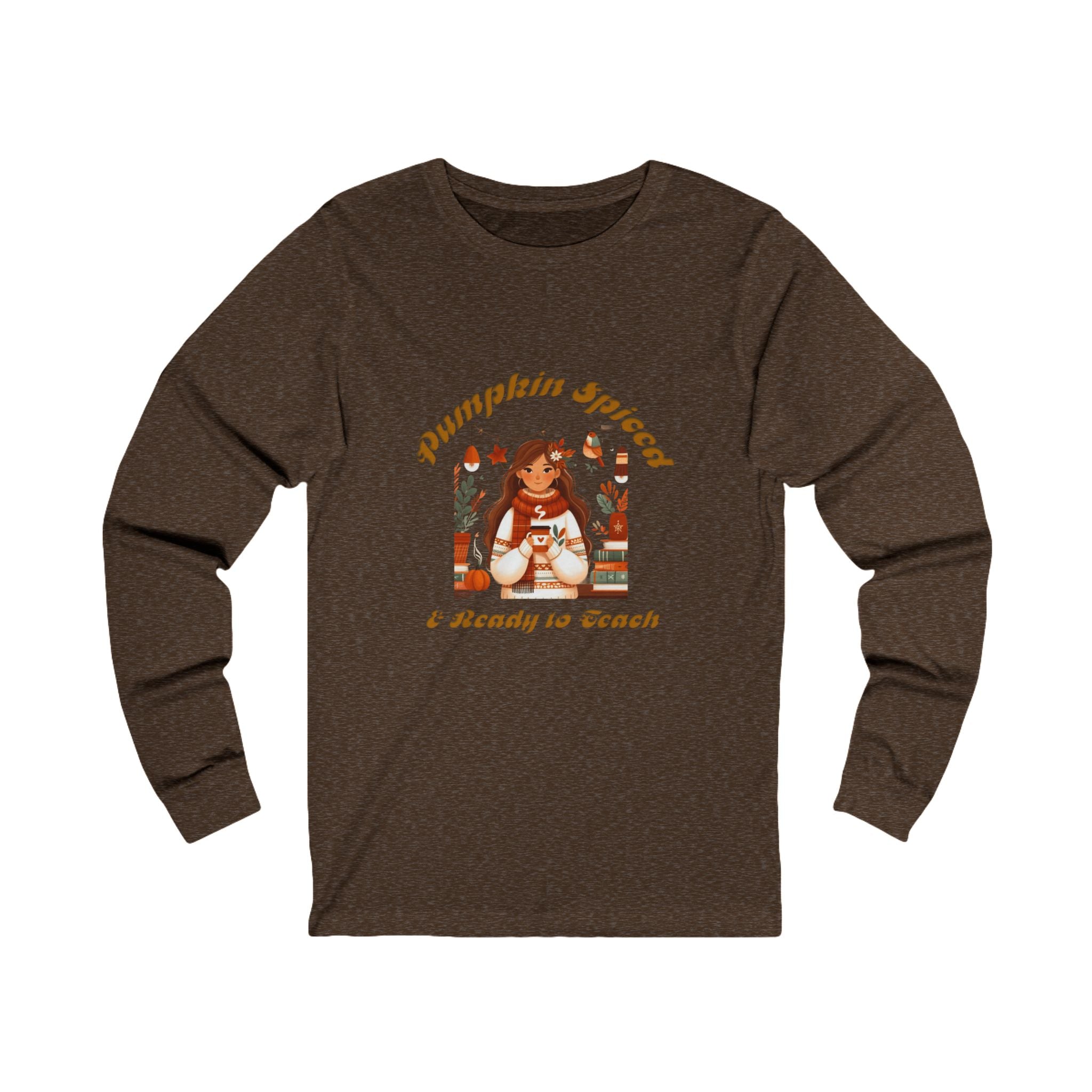 Pumpkin Spiced 3 Long Sleeve Tee