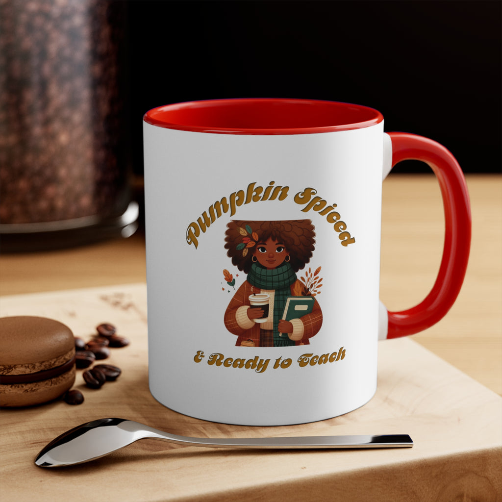 Pumpkin Spiced 5 11oz Accent Mug