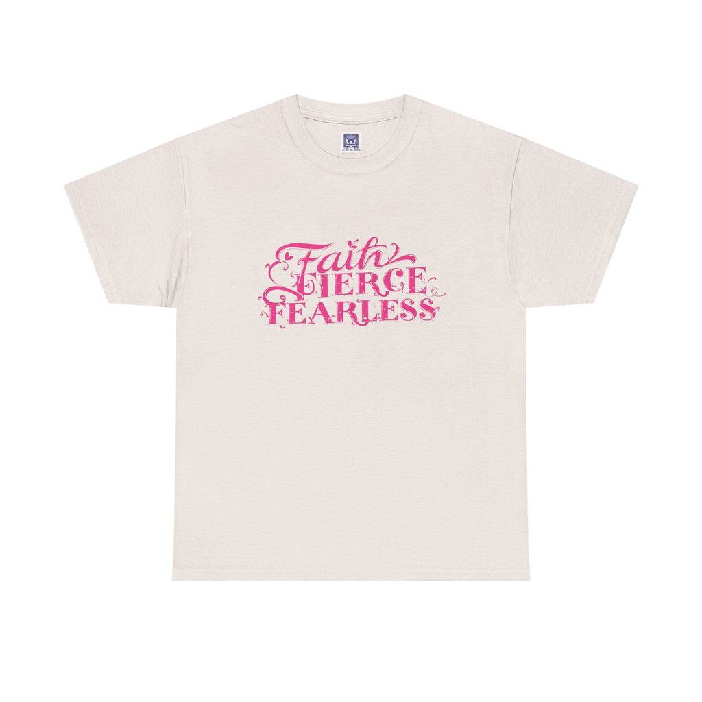 MVC Goes Pink: Faith, Fierce, Fearless Cotton Tee