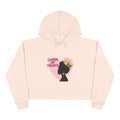 Queen of Hearts Crop Hoodie