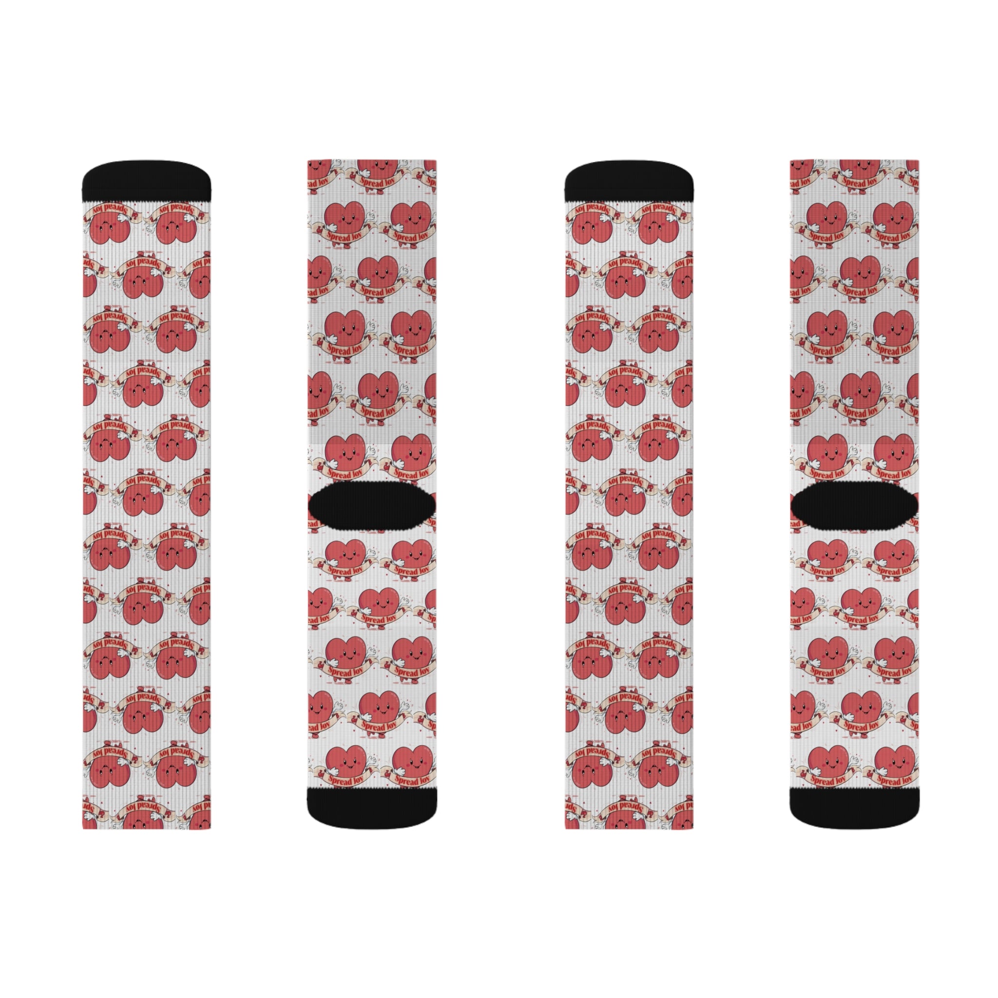 Spread Joy Valentine's Socks