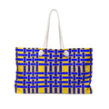 Weekender Bag Vibrant Woven Design