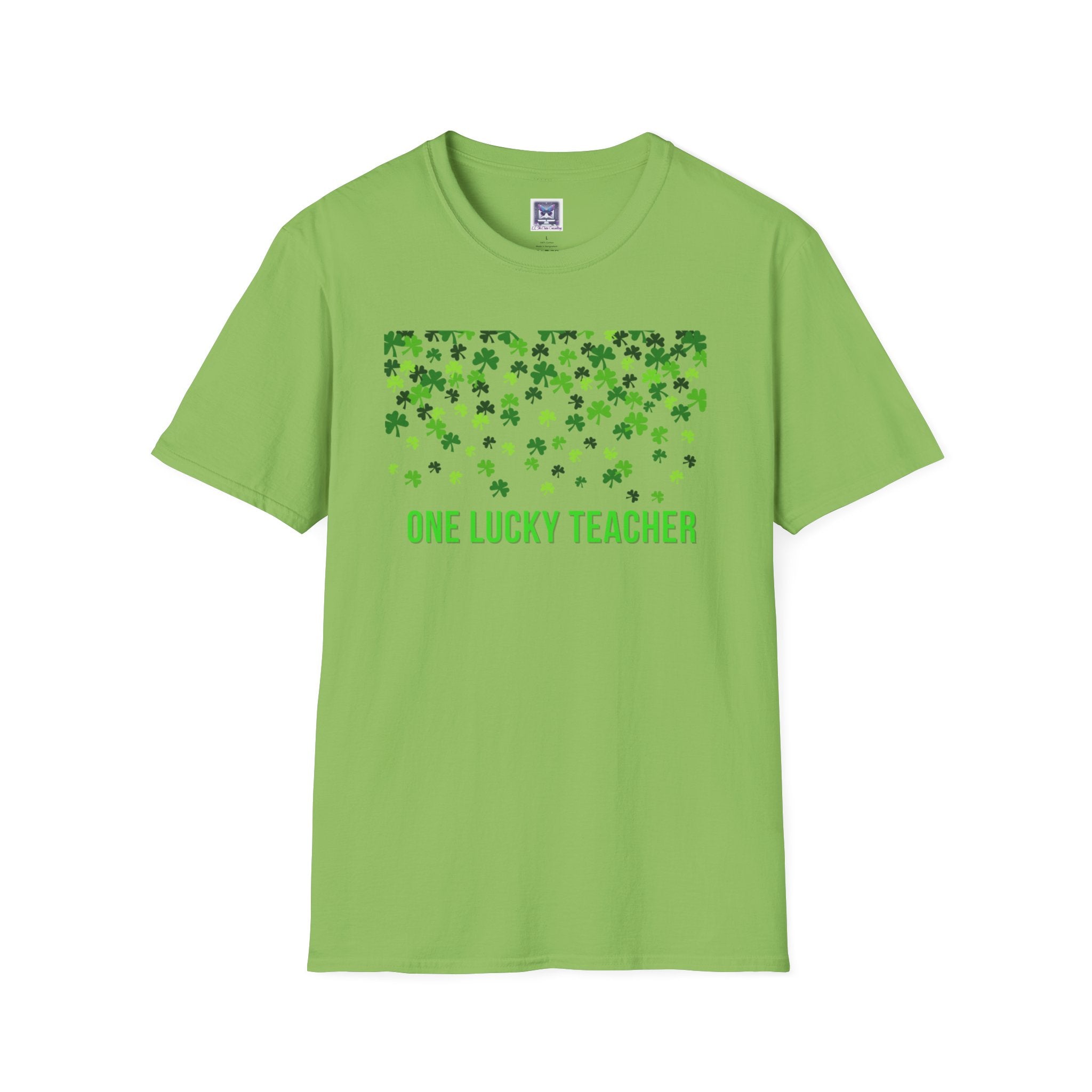 One Lucky Teacher Unisex Softstyle T-Shirt