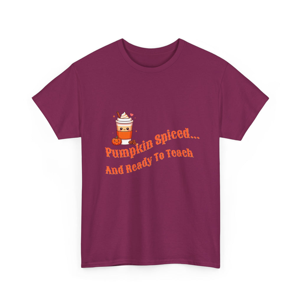 Pumpkin Spiced Unisex Heavy Cotton Tee