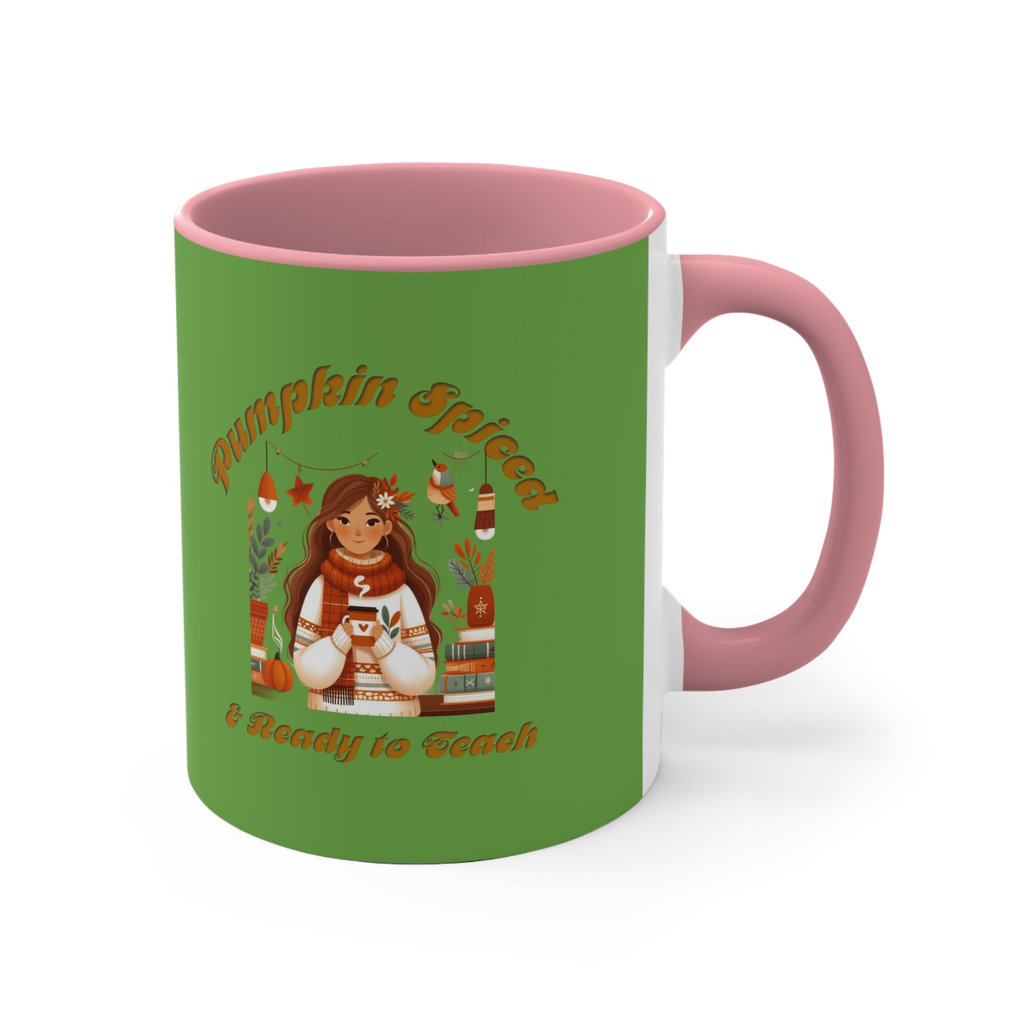 Pumpkin Spiced 3 11oz Accent Mug