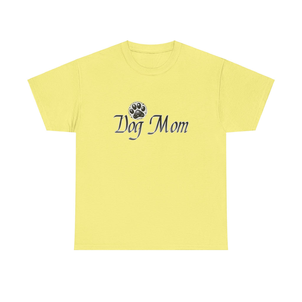 Dog Mom B/W Unisex Heavy Cotton Tee