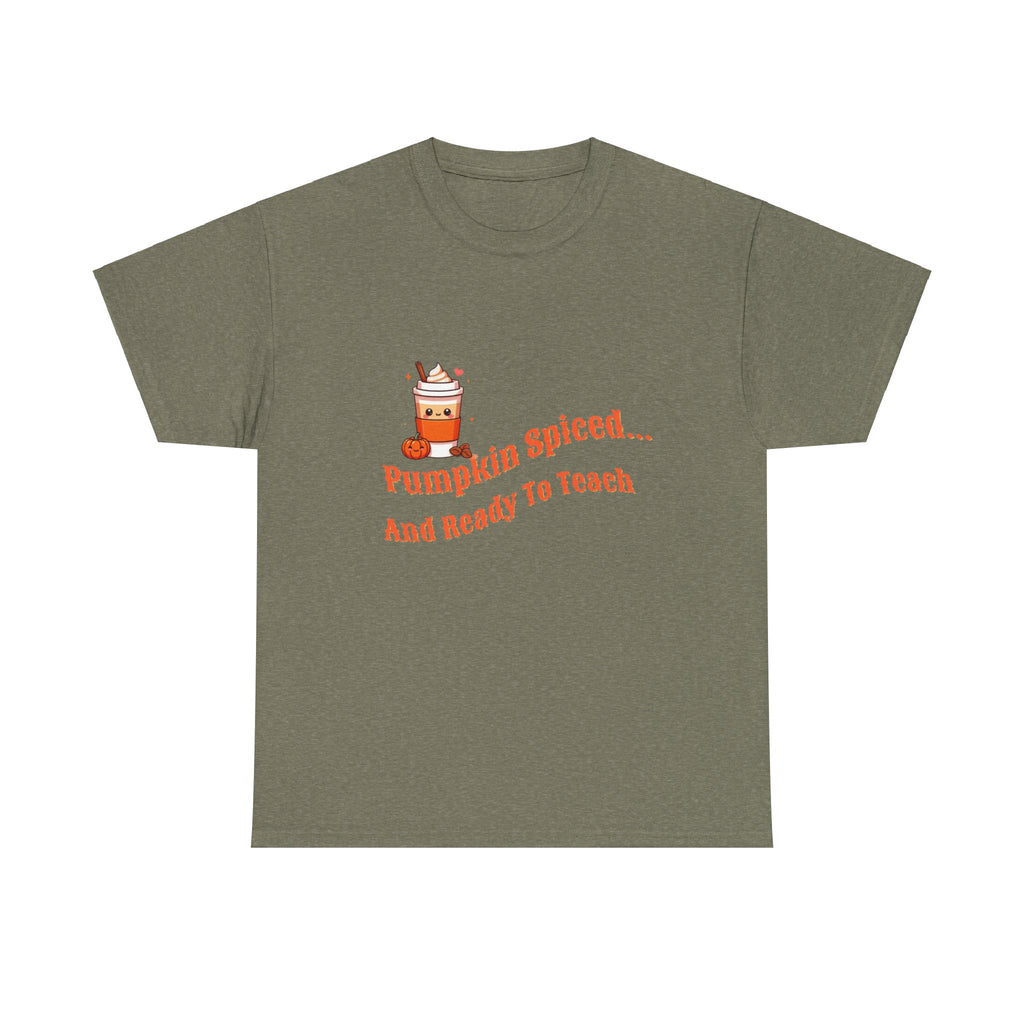Pumpkin Spiced Unisex Heavy Cotton Tee