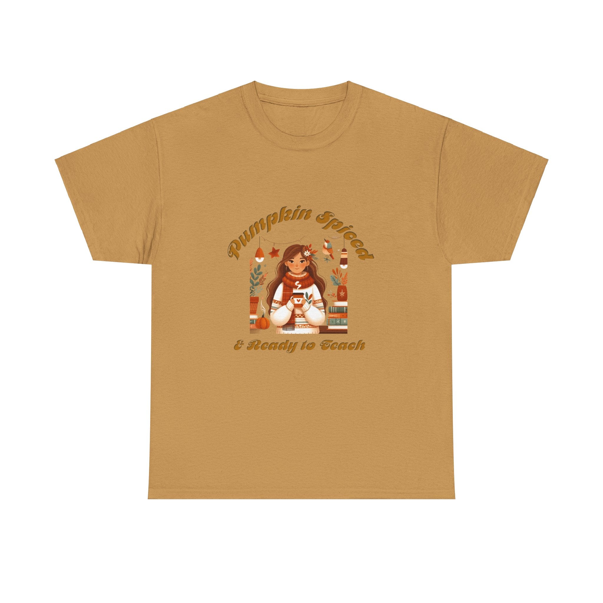 Pumpkin Spiced 3 Unisex Heavy Cotton Tee