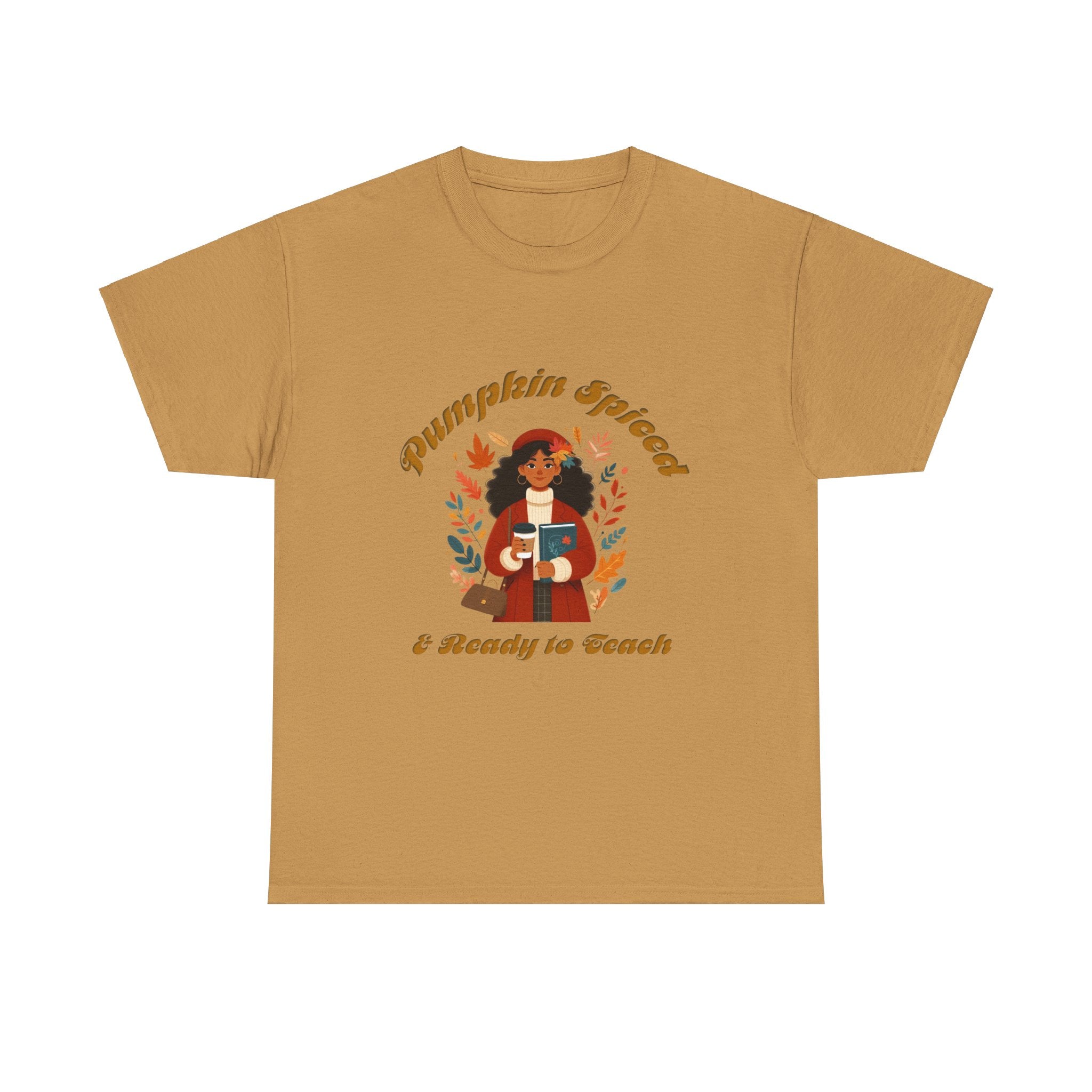 Pumpkin Spiced 1 Unisex Heavy Cotton Tee