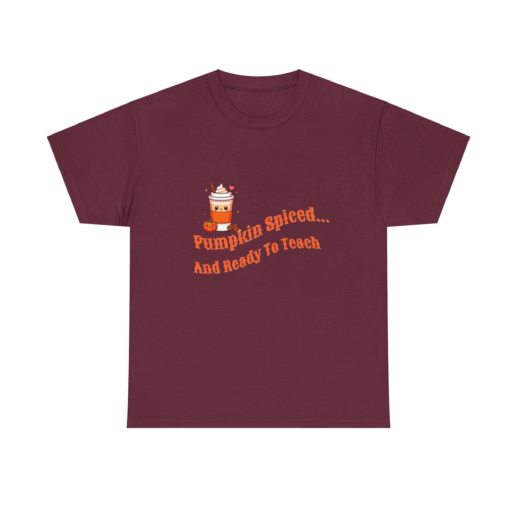 Pumpkin Spiced Unisex Heavy Cotton Tee