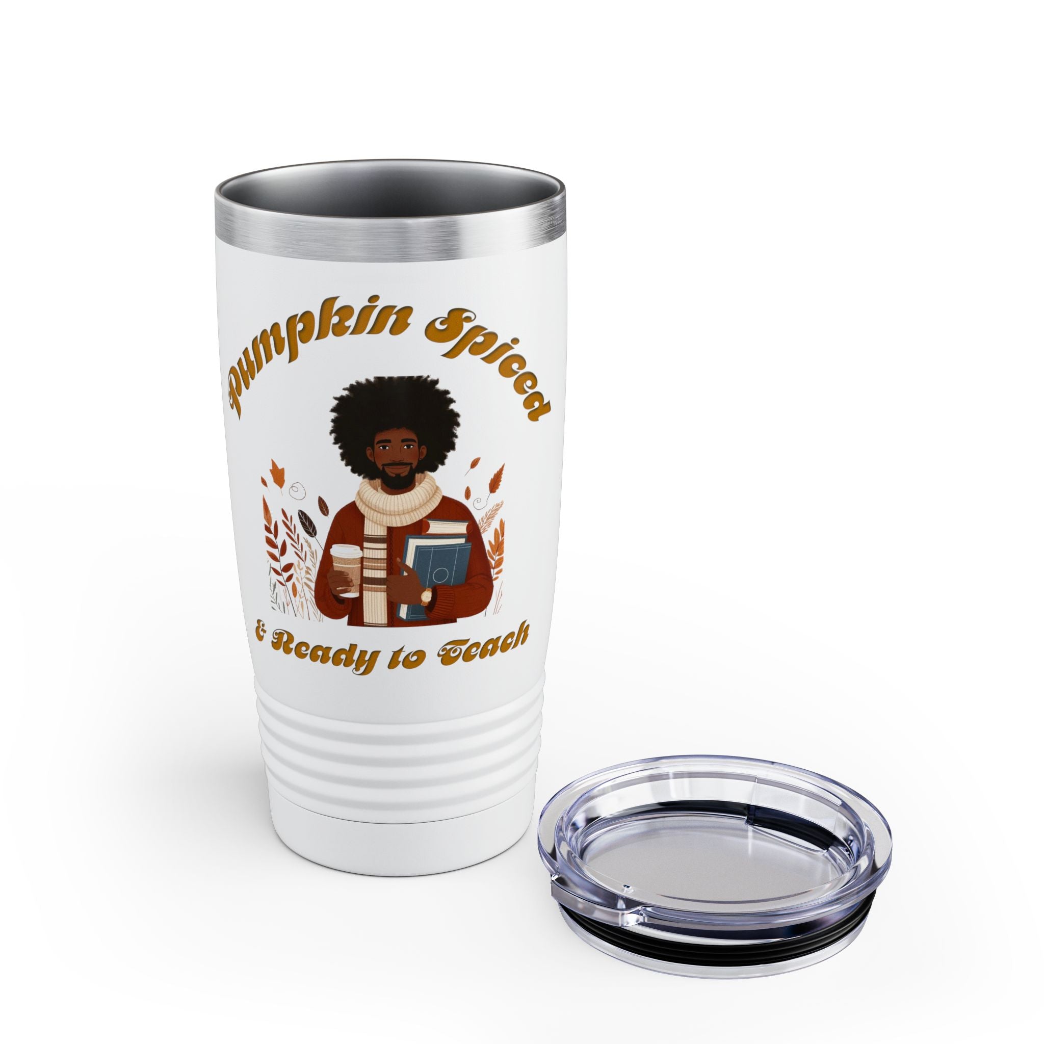 Pumpkin Spice 4 Ringneck Tumbler, 20oz