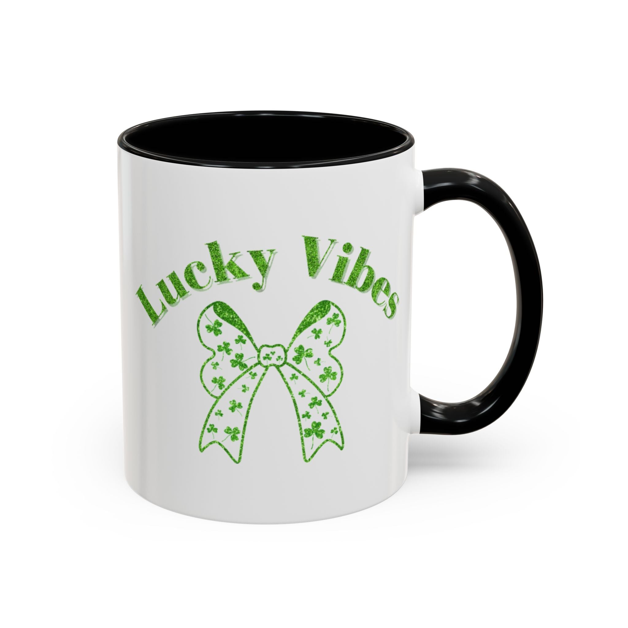 Lucky Vibes Accent Coffee Mug
