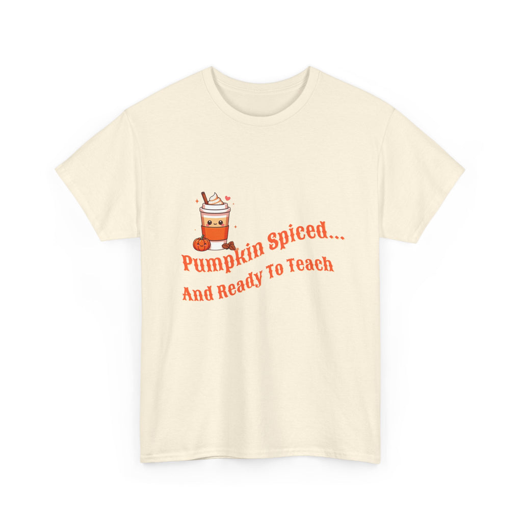 Pumpkin Spiced Unisex Heavy Cotton Tee