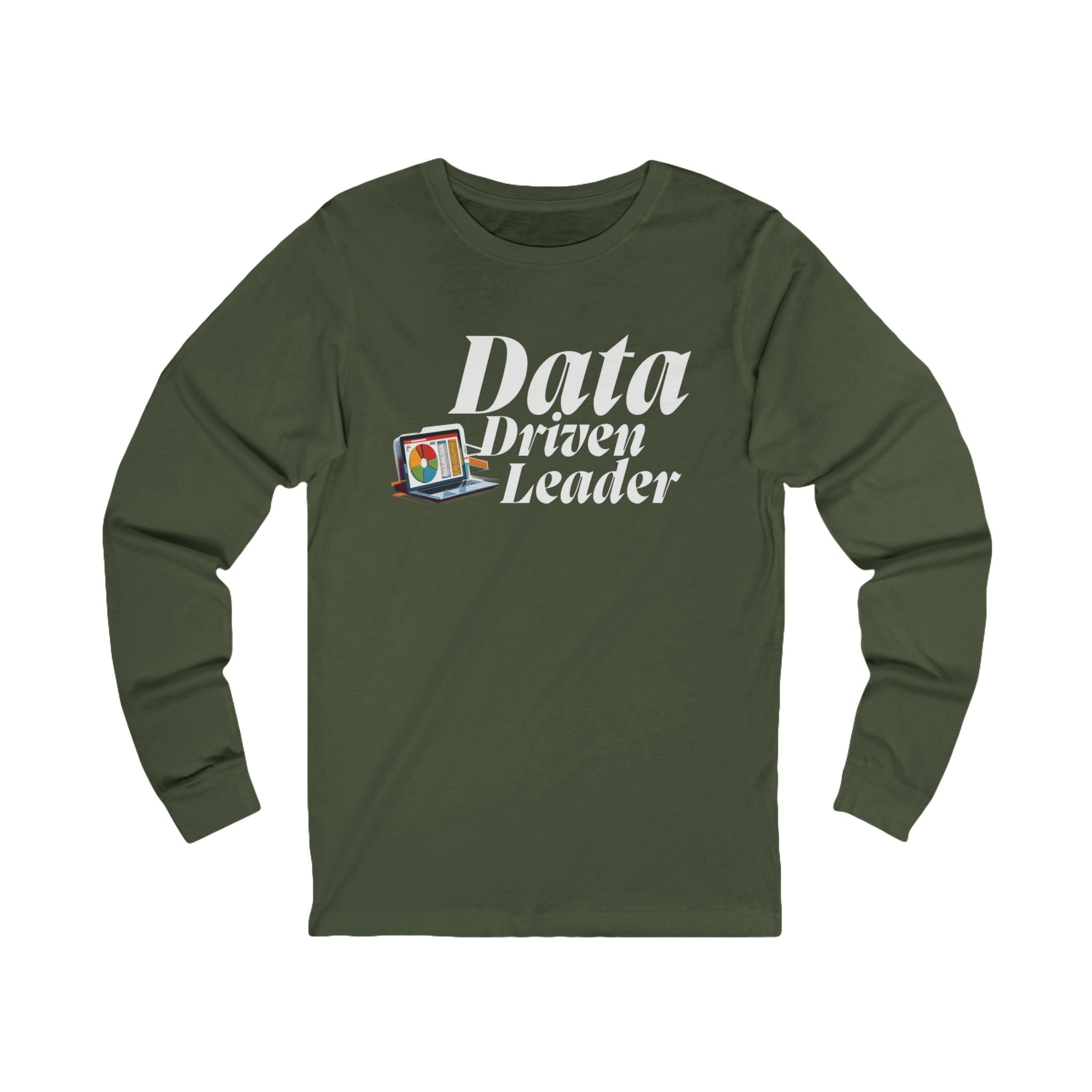 Data-Driven Leader Unisex Jersey Long Sleeve Tee