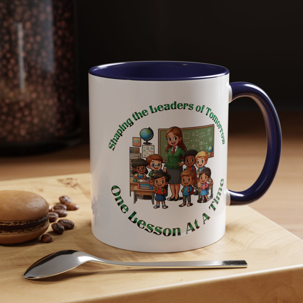 Shaping the Leaders of Tomorrow Accent Coffee Mug (11, 15oz)