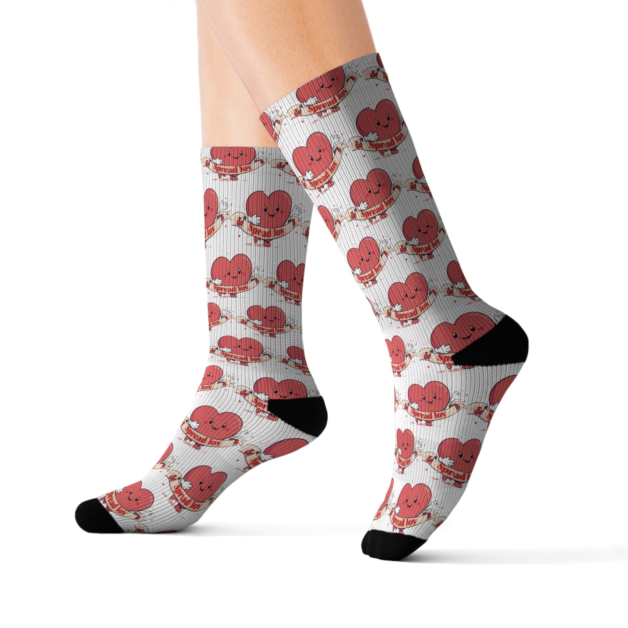 Spread Joy Valentine's Socks